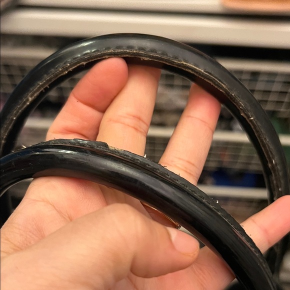 Tory Burch Black Quilted Tote - Picture 5 of 8